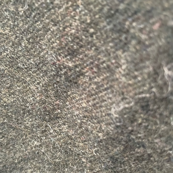 VINTAGE BCBG Y2K LOW RISE GREEN WOOL STRAIGHT LEG WORK TROUSERS SIZE 8 - Picture 2 of 5